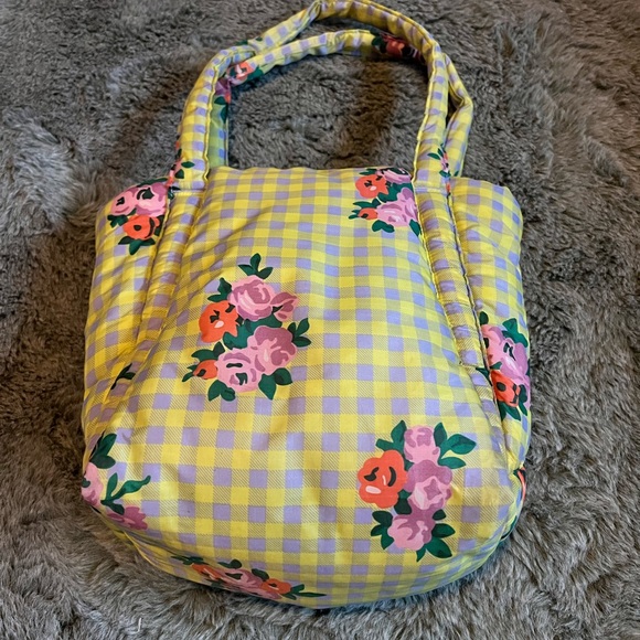 Baggu X Laura Ashley Floral Gingham Tote - Picture 3 of 7
